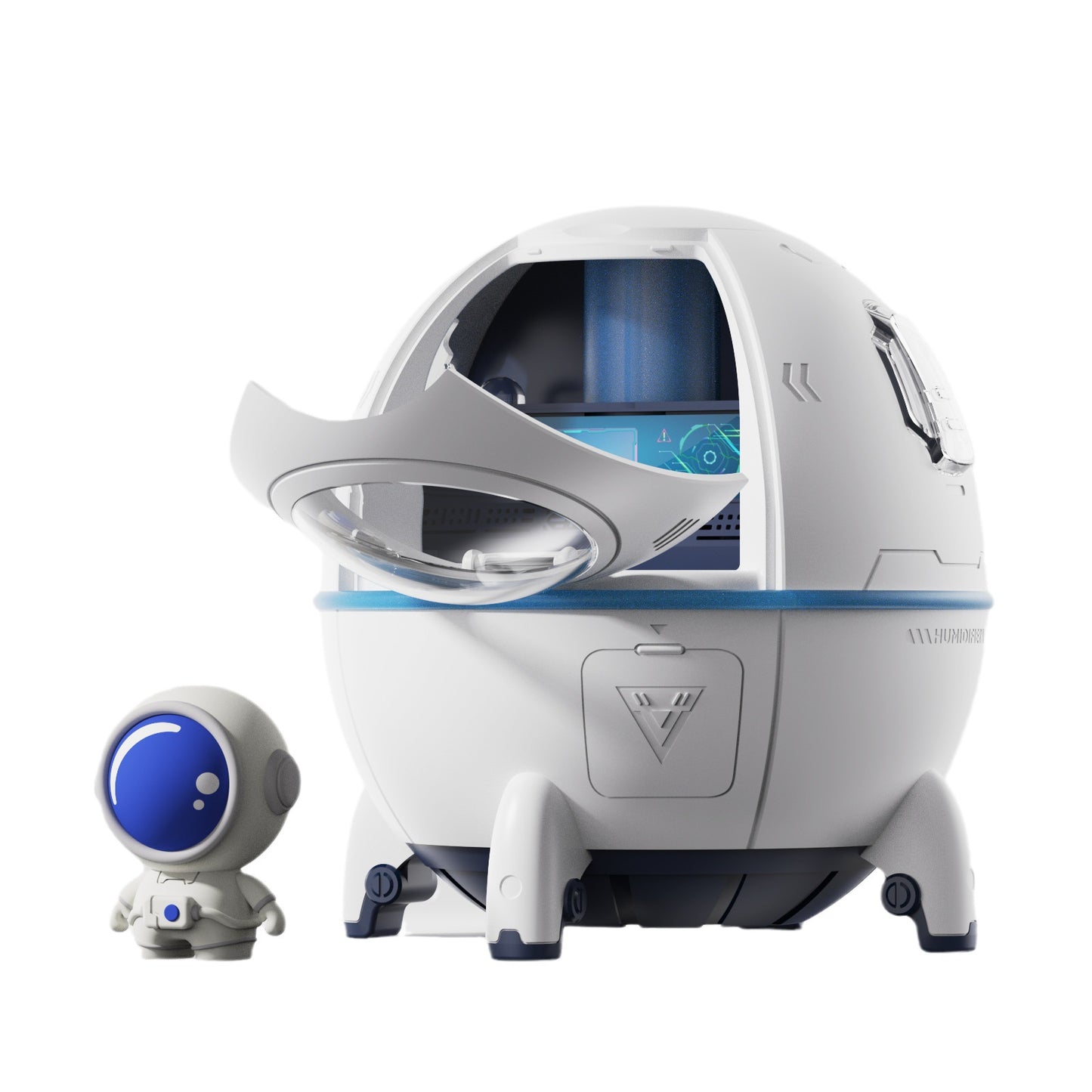 Creative Astronaut Humidifier with Space Capsule Design - Style and Comfort Combined