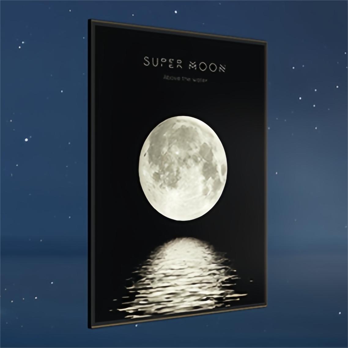 Light Art with Built-in Bluetooth Speaker - Serene Illumination for Your Space