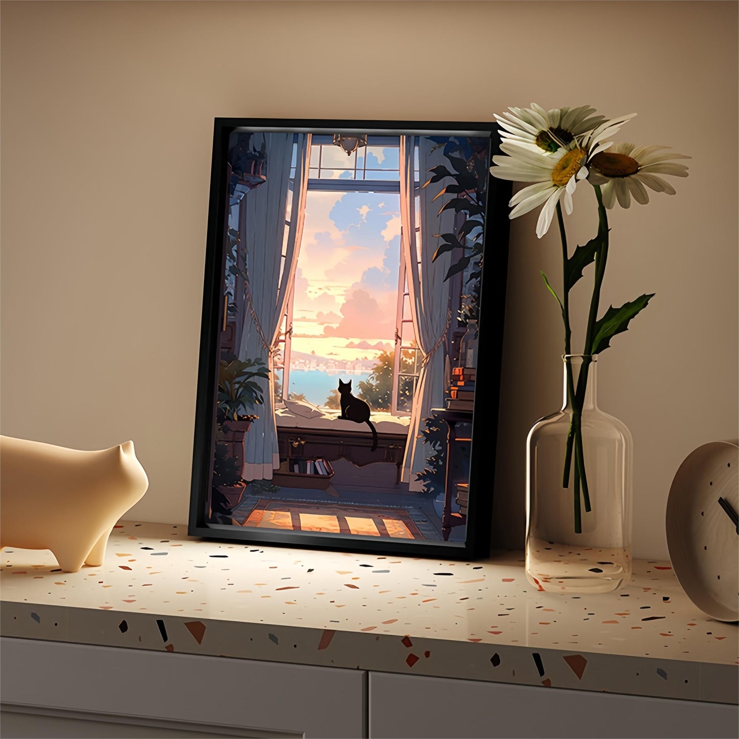 Light Art with Built-in Bluetooth Speaker - Serene Illumination for Your Space