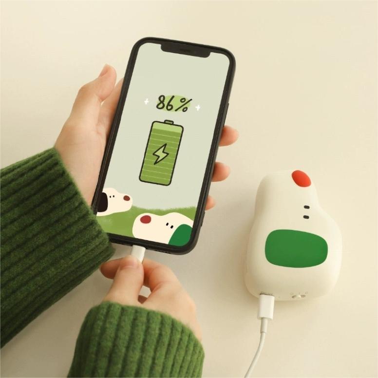 Puppy 2-in-1 Hand Warmer and Power Bank - Portable Comfort and Charging Companion