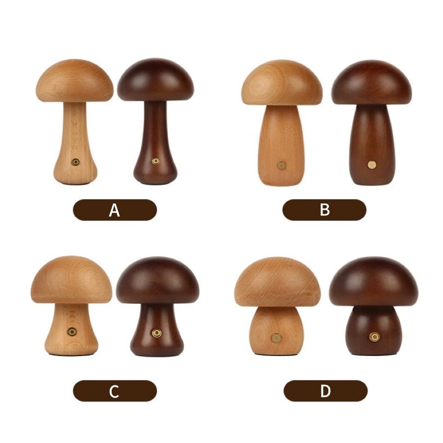 Mushroom Touch LED Decorative Ambient Lamp - Creative and Gently Illuminating