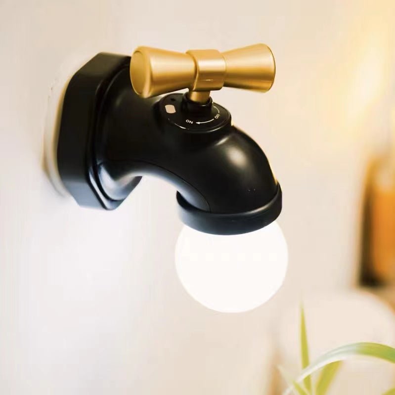 Smart Faucet Night Light with Sound Control.