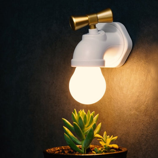Smart Faucet Night Light with Sound Control.