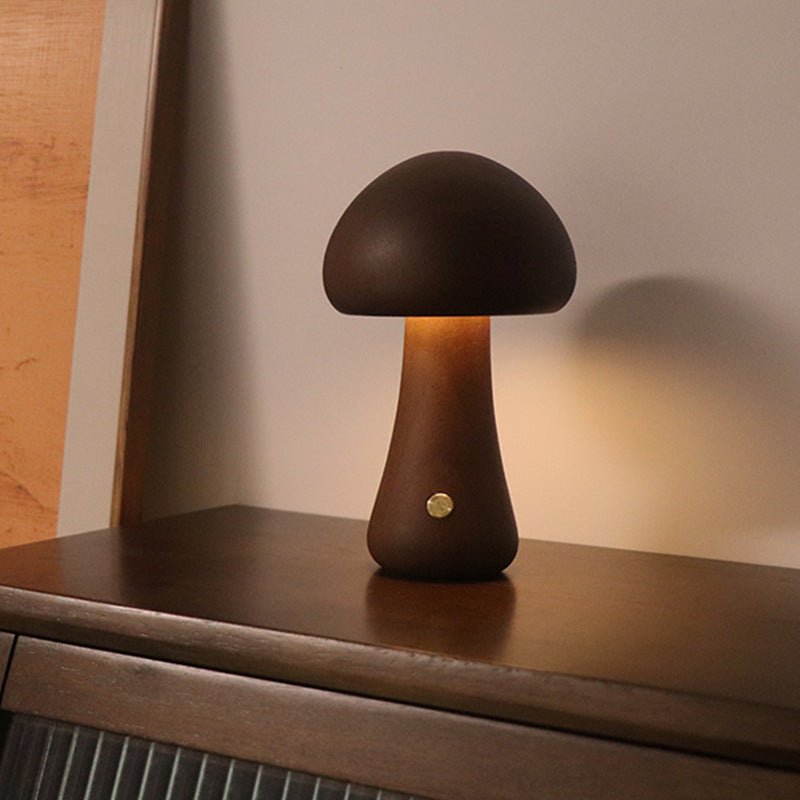 Mushroom Touch LED Decorative Ambient Lamp - Creative and Gently Illuminating