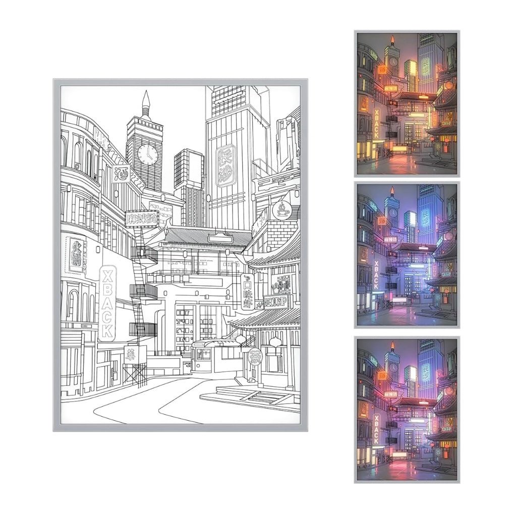 Modern Touch LED Decorative Paintings - Captivate with Contemporary Flair.