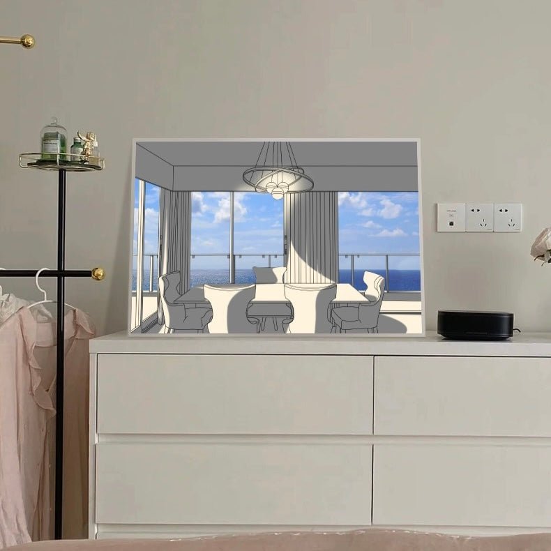 Nature's Aura Artistic LED Light Painting - Discover the Magic of Enchanting Views.