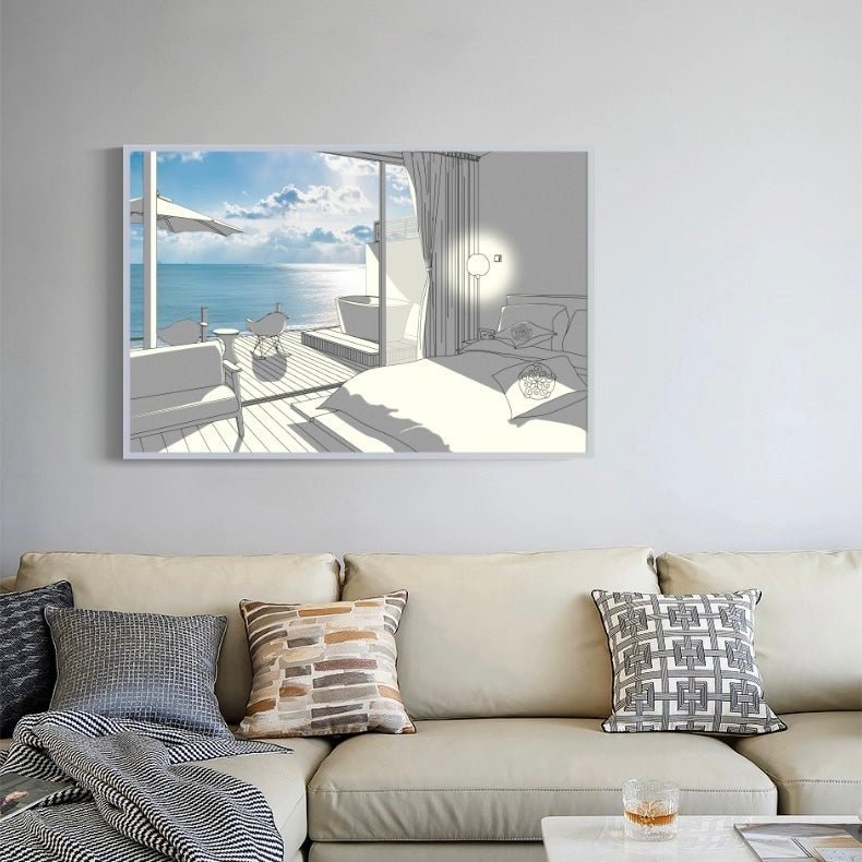 Nature's Aura Artistic LED Light Painting - Discover the Magic of Enchanting Views.