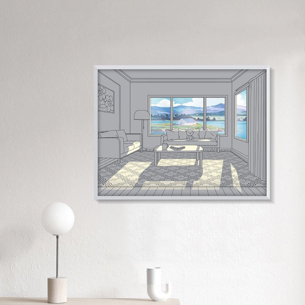 Elegant LED Light Painting - Illuminate with Effortless Sophistication.