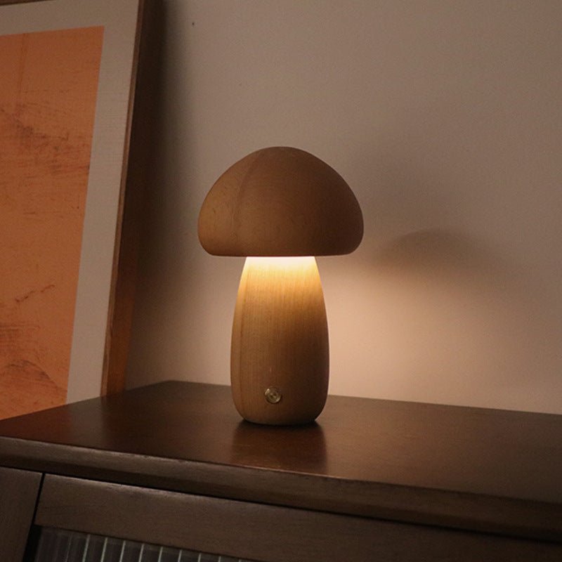 Mushroom Touch LED Decorative Ambient Lamp - Creative and Gently Illuminating