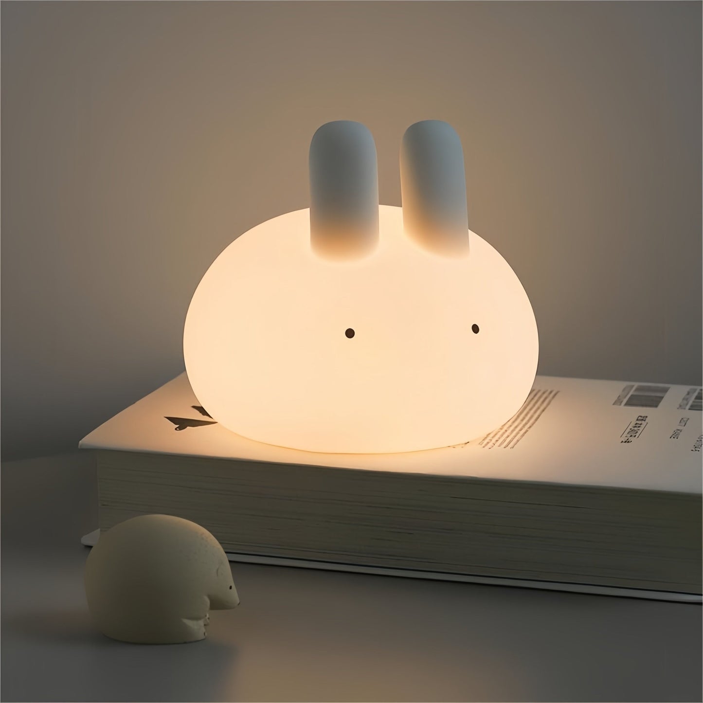 Add warmth and charm with the Bunny Silicone Night Lamp. Cute, rechargeable LED night light for kids, nurseries, or bedrooms. Soft glow & safe silicone design.