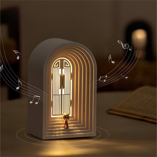 Nordic Table Lamp LED with Bluetooth Speaker - Stylish Design and Versatile Illumination