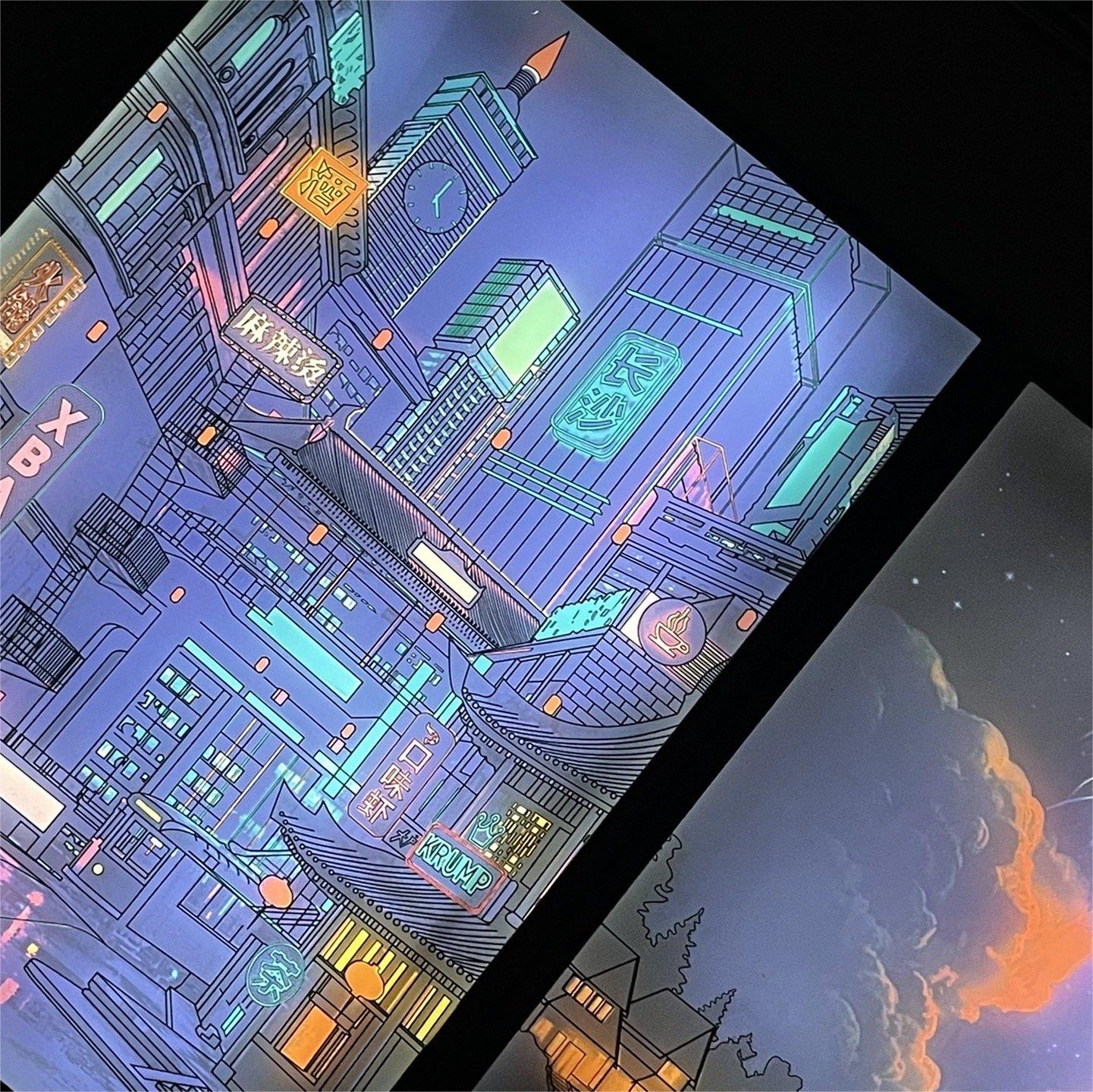 Modern Touch LED Decorative Paintings - Captivate with Contemporary Flair.