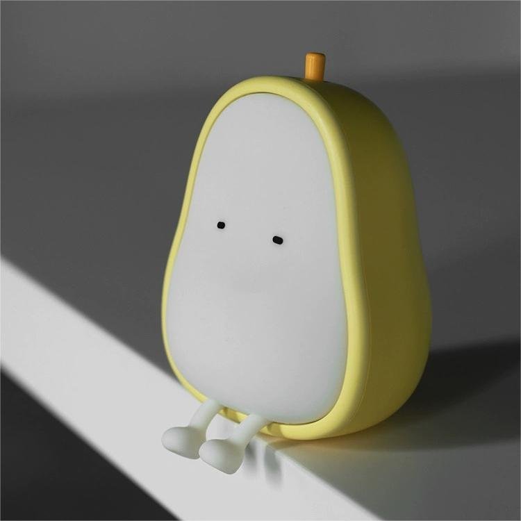 Pear Silicone Night Light with Adjustable Lighting - Create the Perfect Ambiance