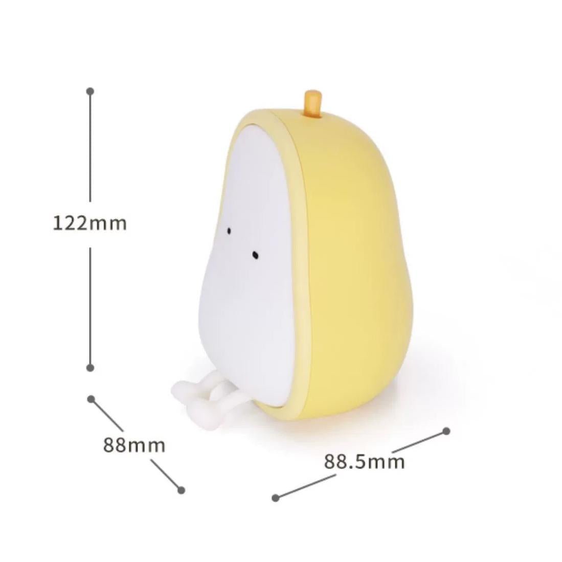 Pear Silicone Night Light with Adjustable Lighting - Create the Perfect Ambiance