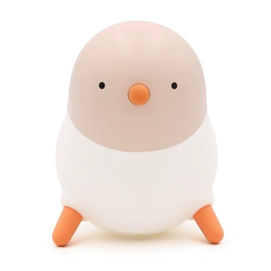 Pecking Rice Chicken Small Night Light - Creative Gravity Silicone Lamp