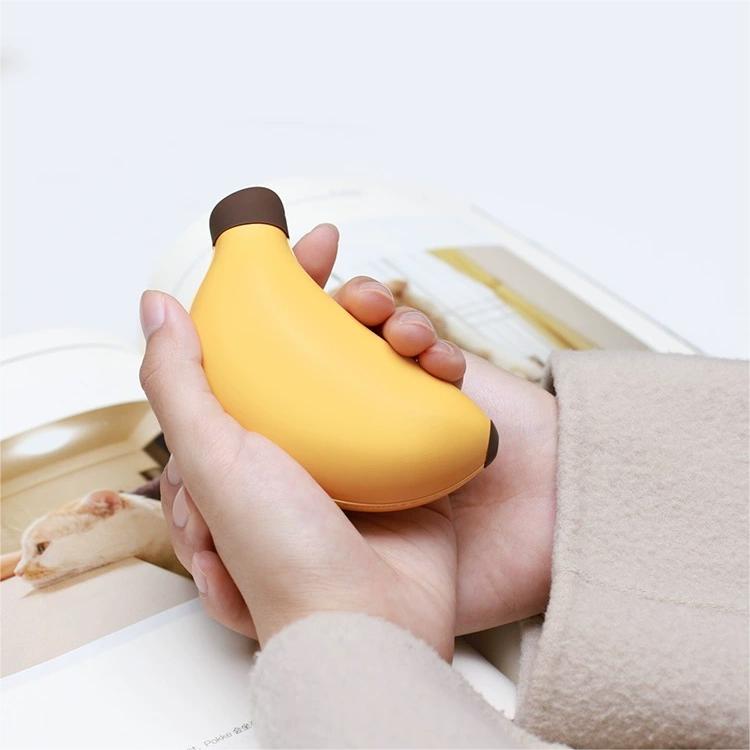 Banana USB Heated Hand Warmer and Power Bank - Dual-Purpose Portable Warmth Companion