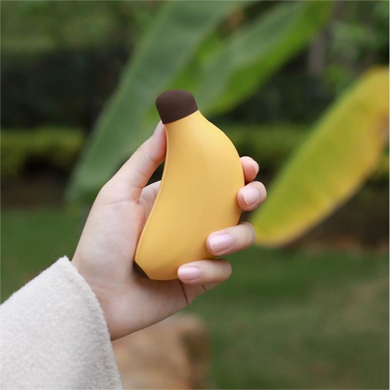 Banana USB Heated Hand Warmer and Power Bank - Dual-Purpose Portable Warmth Companion
