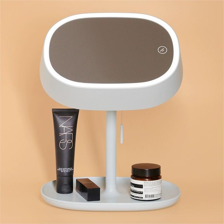 Makeup Mirror with LED Lights - Multifunctional Table Lamp for Makeup Vanity