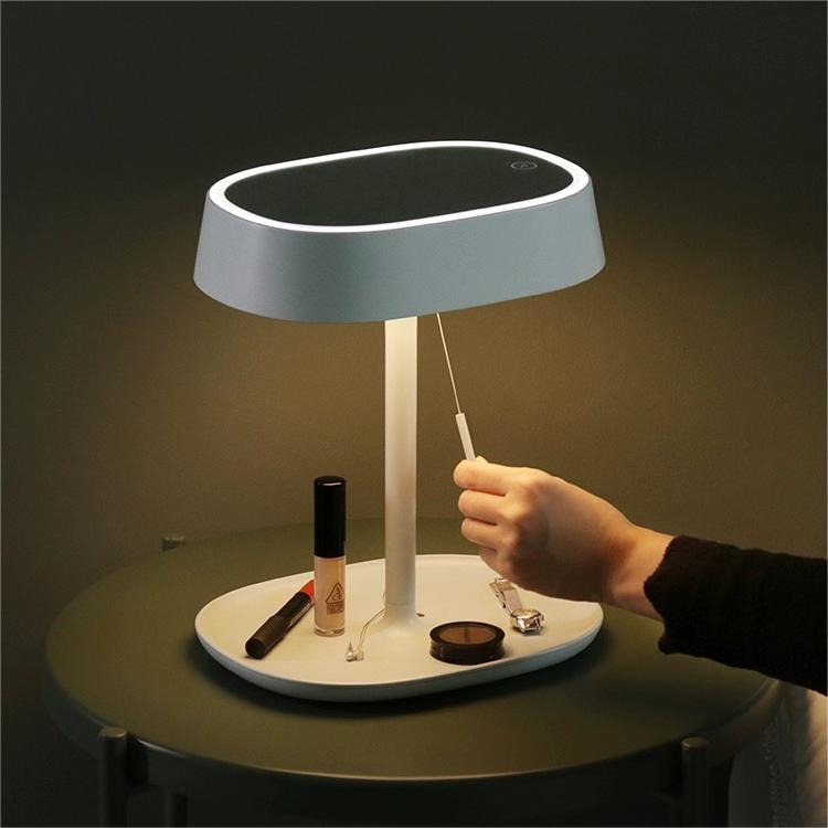 Makeup Mirror with LED Lights - Multifunctional Table Lamp for Makeup Vanity