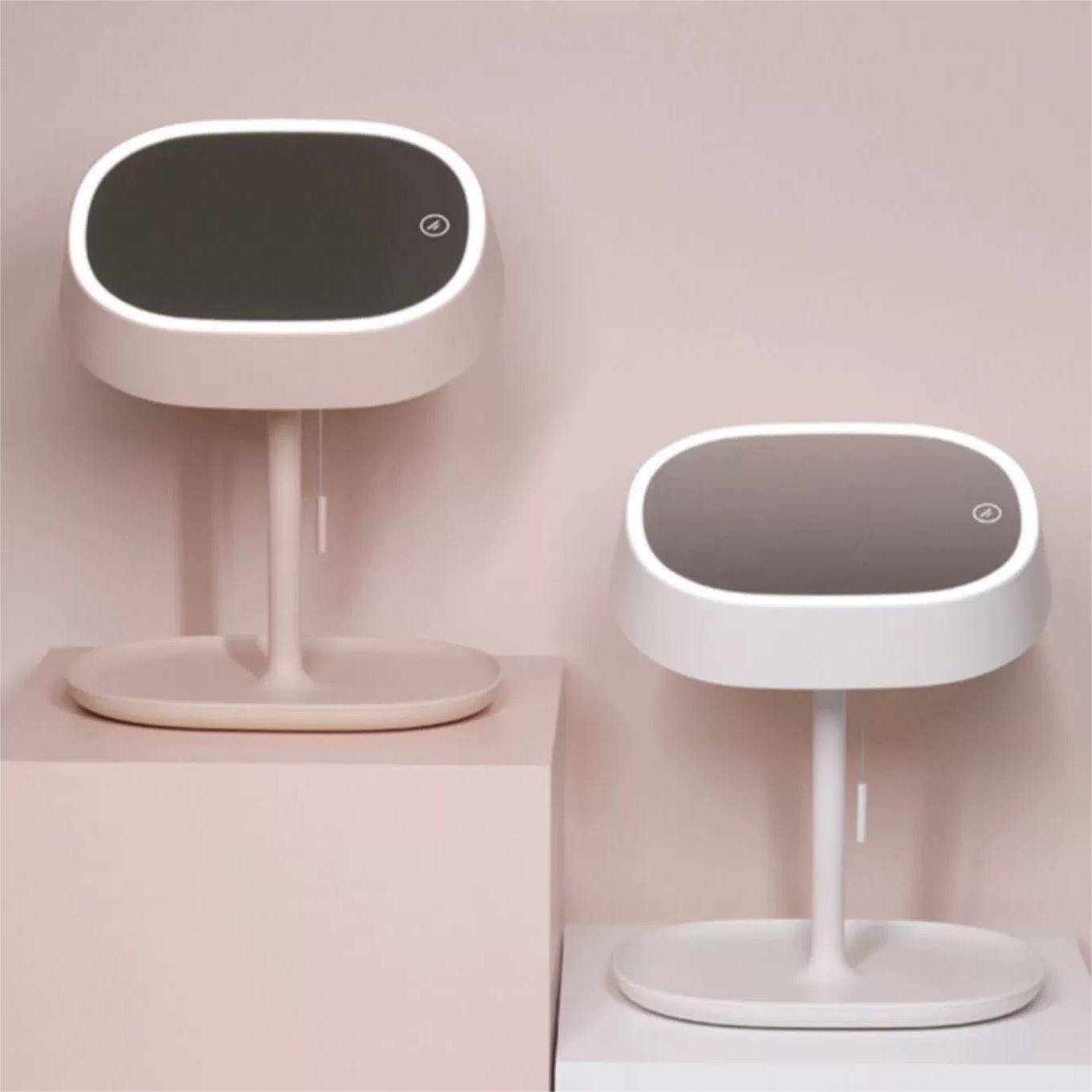 Makeup Mirror with LED Lights - Multifunctional Table Lamp for Makeup Vanity