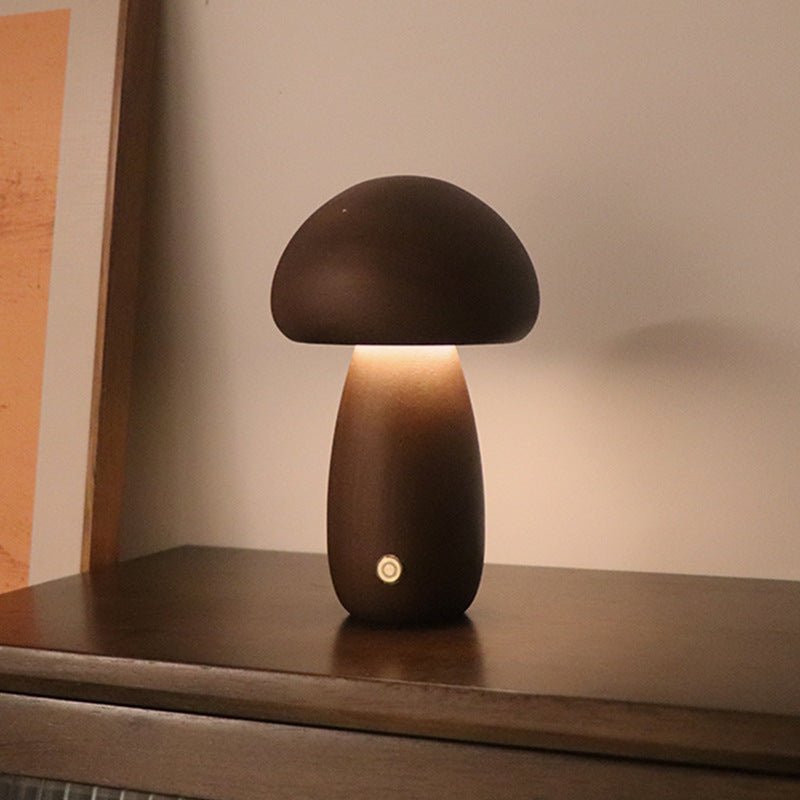 Mushroom Touch LED Decorative Ambient Lamp - Creative and Gently Illuminating
