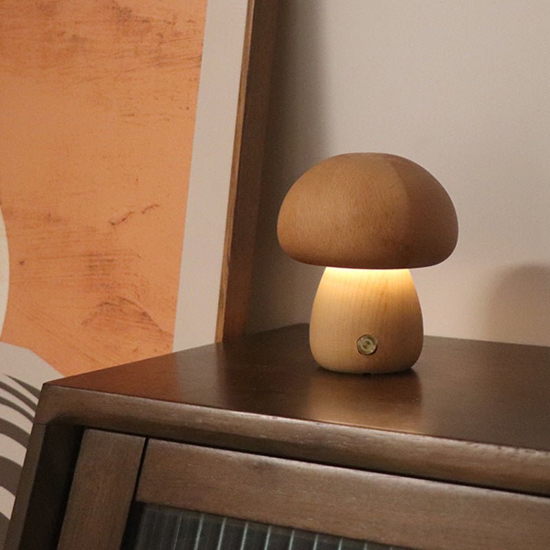 Mushroom Touch LED Decorative Ambient Lamp - Creative and Gently Illuminating