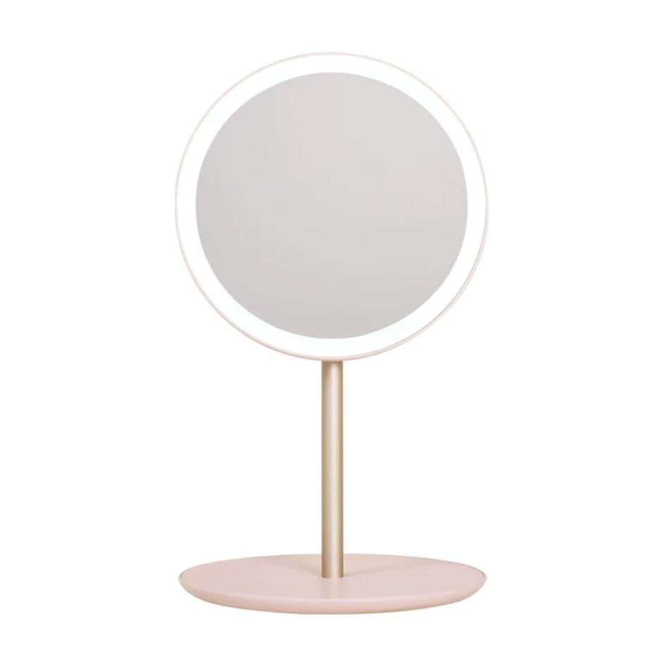 Upgrade your routine with the Foldable LED Vanity Mirror – portable, rechargeable, daylight 97% CRI lighting, stepless dimming & travel lock design.