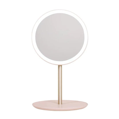 Upgrade your routine with the Foldable LED Vanity Mirror – portable, rechargeable, daylight 97% CRI lighting, stepless dimming & travel lock design.