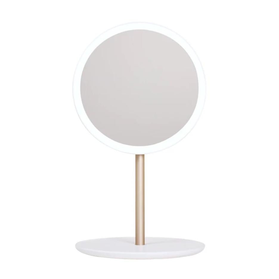 Upgrade your routine with the Foldable LED Vanity Mirror – portable, rechargeable, daylight 97% CRI lighting, stepless dimming & travel lock design.