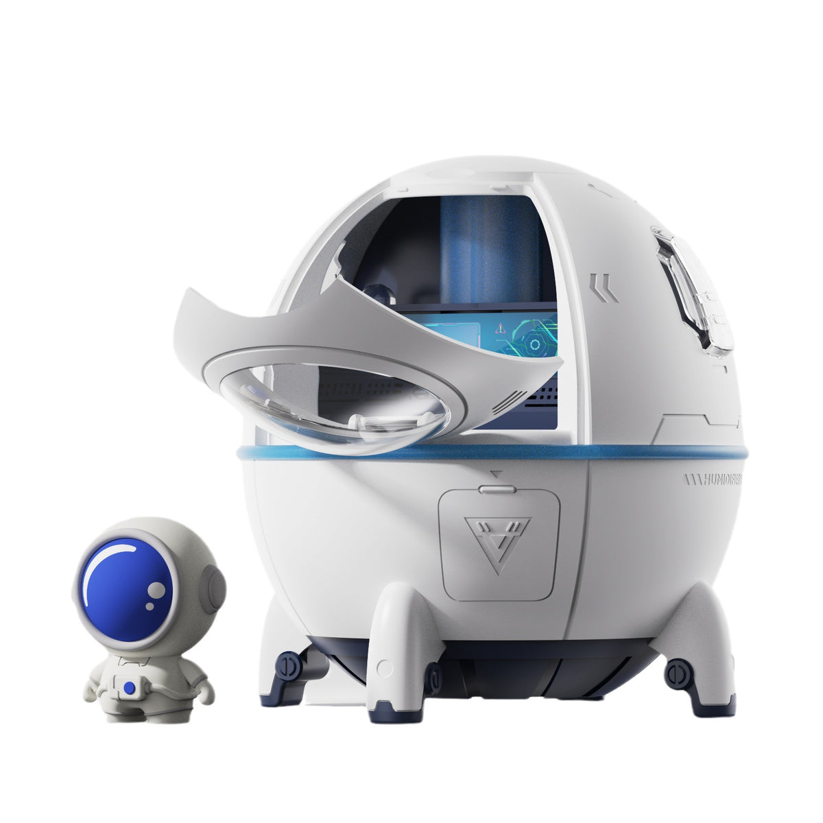 Creative Astronaut Humidifier with Space Capsule Design - Style and Comfort Combined
