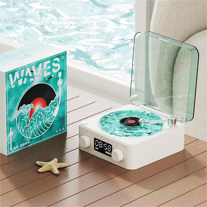 Ocean Wave Projector White Noise Bluetooth Speaker - Multi-Mode Ambient Light