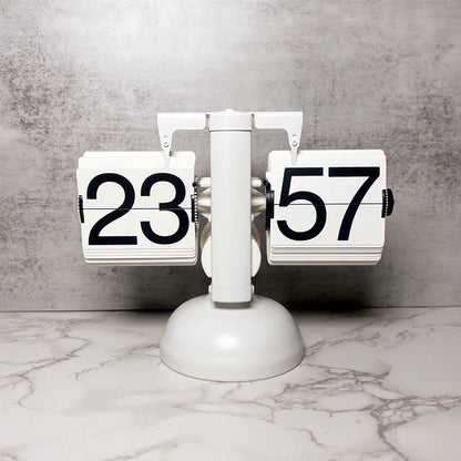 Add timeless style with the Retro Flip Clock. Quartz precision, stainless steel body, and smooth page-turning design. Perfect for home or office décor.
