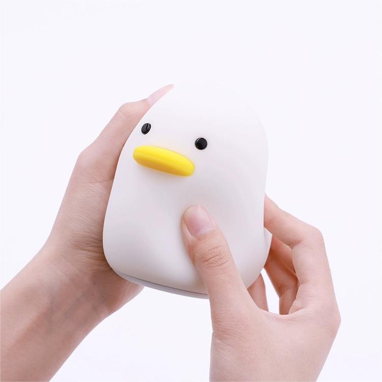 Duck Silicone Sleep Lamp with Pat Control - Soft Glowing Companion for Peaceful Sleep