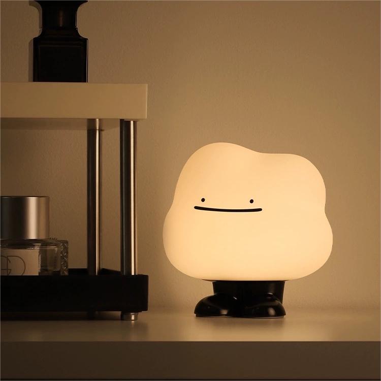 Cloud Creative Silicone Bedside Lamp - Romantic Atmosphere Light with Healing Warmth and Colorful Flowing Modes