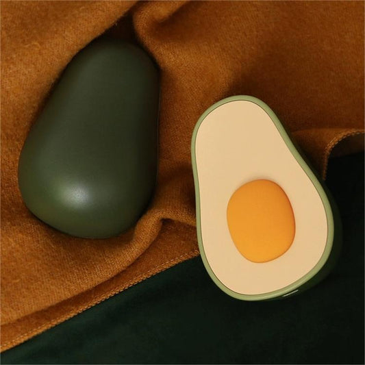 Avocado Hand Warmer & Portable Mini Power Bank - Compact Comfort & Charging Solution