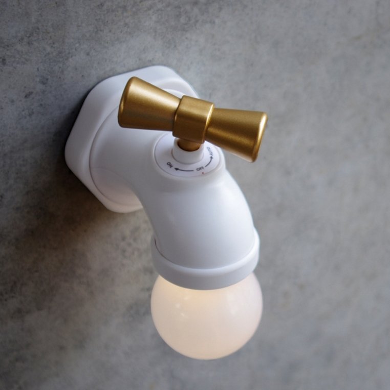 Smart Faucet Night Light with Sound Control.