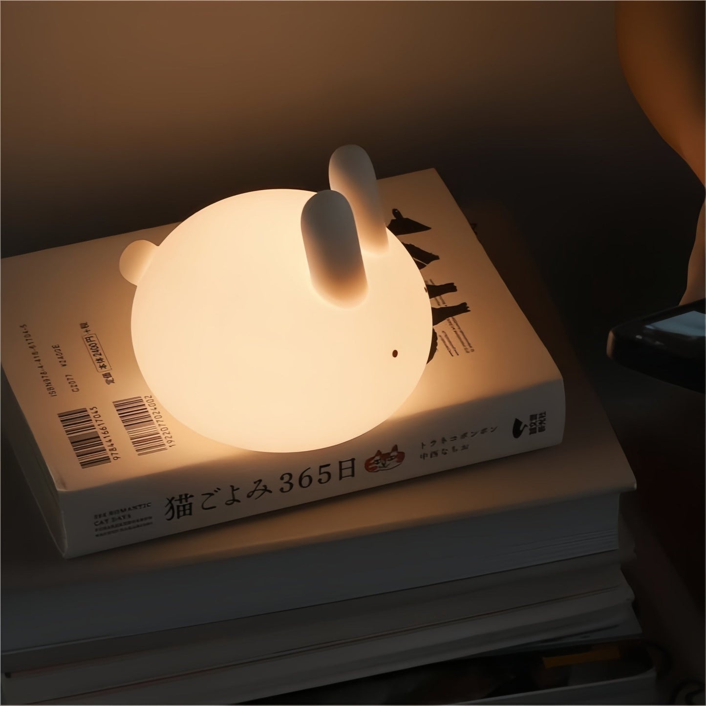 Add warmth and charm with the Bunny Silicone Night Lamp. Cute, rechargeable LED night light for kids, nurseries, or bedrooms. Soft glow & safe silicone design.