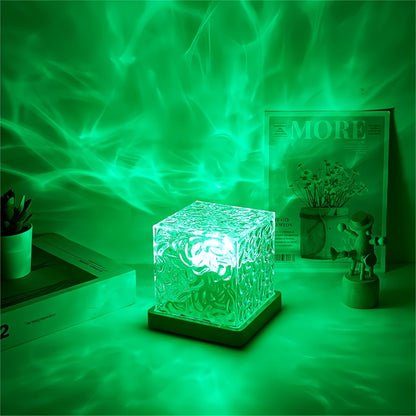 LED Water Ripple Projection Lamp - Tranquil Ambiance Creator