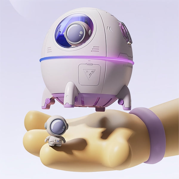 Creative Astronaut Humidifier with Space Capsule Design - Style and Comfort Combined