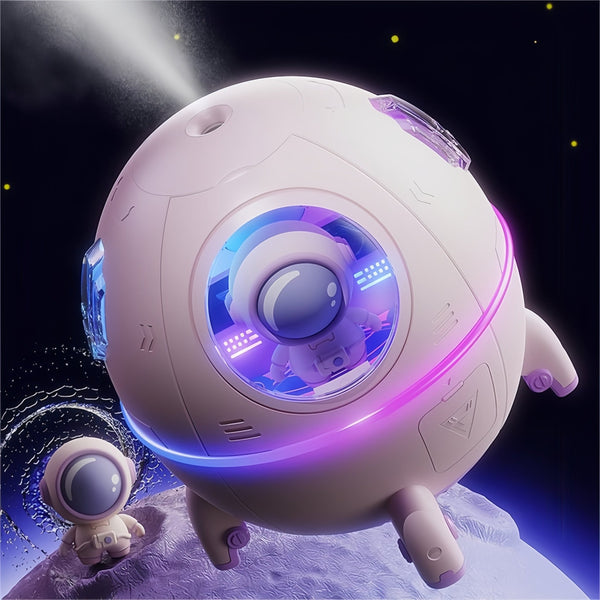 Creative Astronaut Humidifier with Space Capsule Design - Style and Comfort Combined