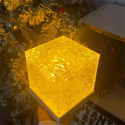 LED Water Ripple Projection Lamp - Tranquil Ambiance Creator