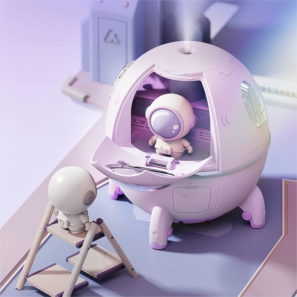 Creative Astronaut Humidifier with Space Capsule Design - Style and Comfort Combined