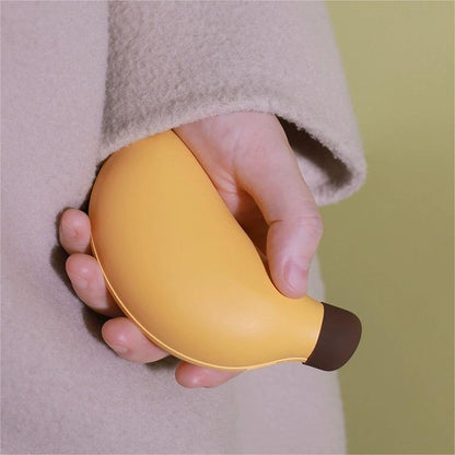 Banana USB Heated Hand Warmer and Power Bank - Dual-Purpose Portable Warmth Companion