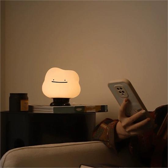 Cloud Creative Silicone Bedside Lamp - Romantic Atmosphere Light with Healing Warmth and Colorful Flowing Modes