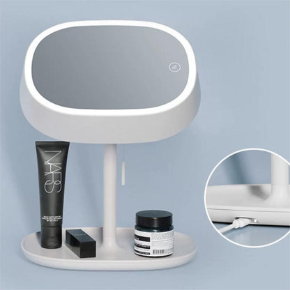 Makeup Mirror with LED Lights - Multifunctional Table Lamp for Makeup Vanity